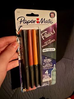 Flair felt tip pens