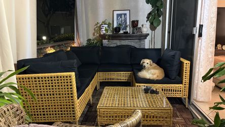 Wicker Set outdoor patio furniture
