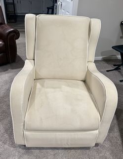 Beige Albie Swivel Glider Recliner #2