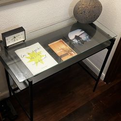 36” Glass Desk