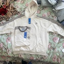 adidas hoodie and shirt