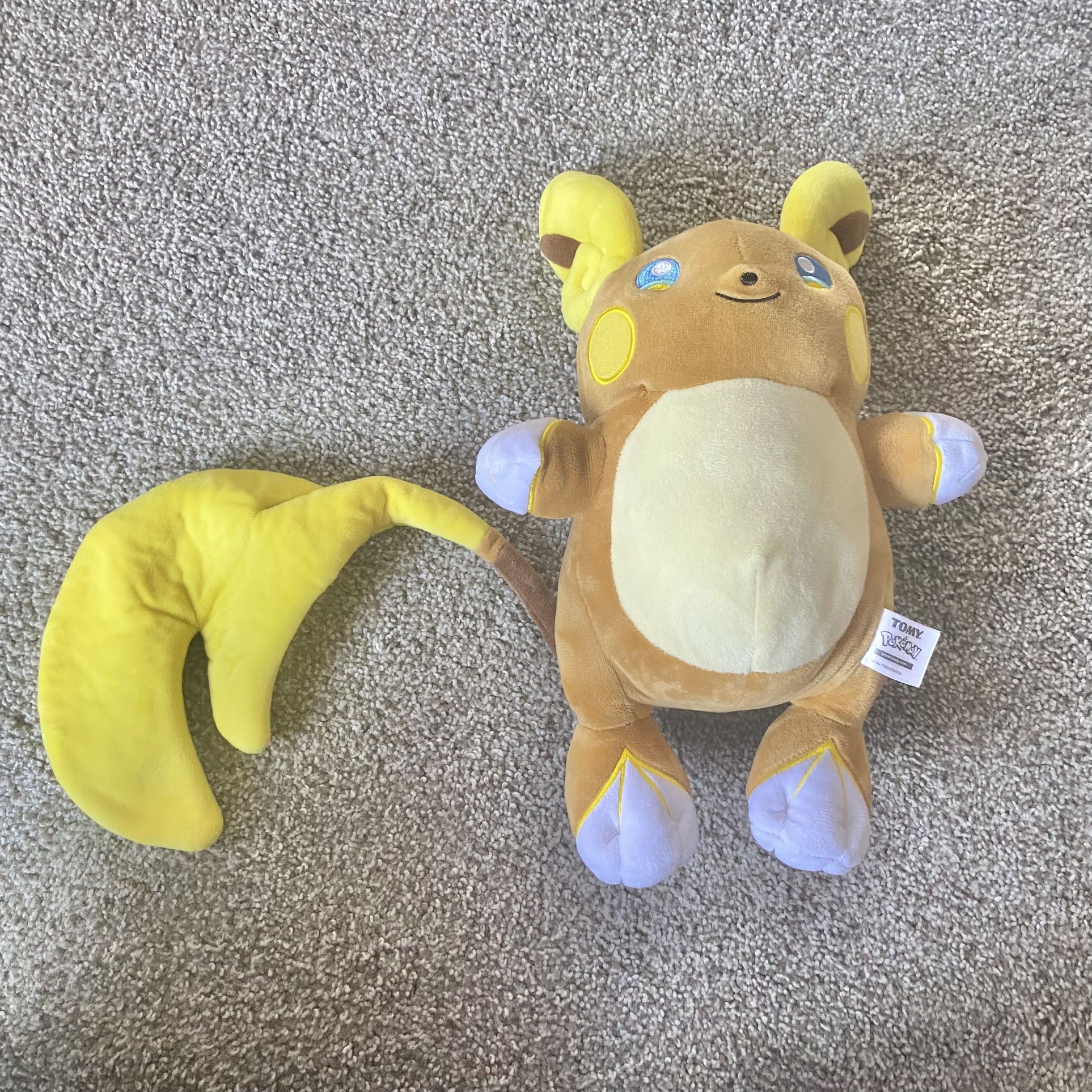 Tomy Pokémon Alolan Raichu Plush Large