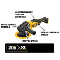 Dewalt 20v XR 7” Variable Speed Rotary Polisher