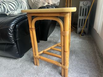 Bamboo Side Table