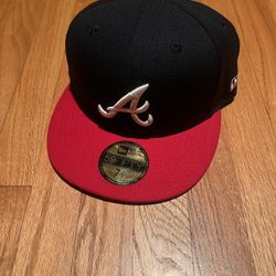 Atlanta Braves New Era Fitted Hat - Size 7 1/4