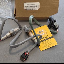 Dasbecan 2Pcs Upstream and Downstream Oxygen 02 Sensor