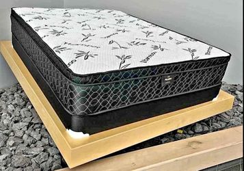 BRAND NEW TWIN FULL QUEEN KING 13 inch PILLOWTOP MATTRESS ONLY ORDER HERE PAY ON DELIVERY