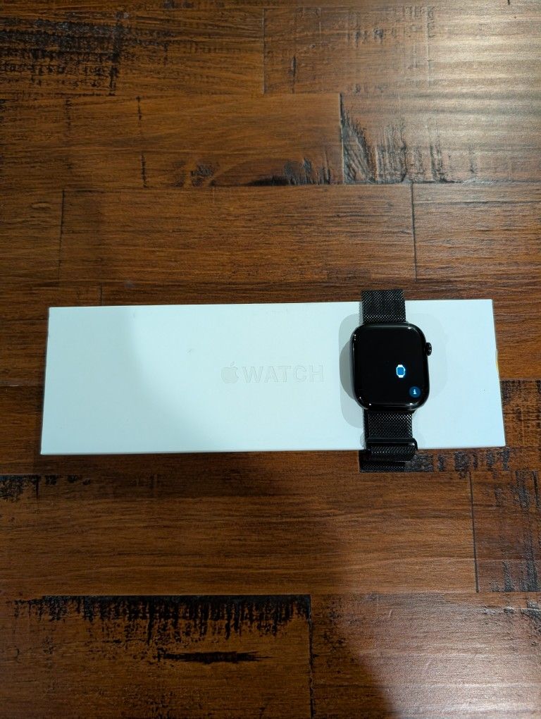 Apple Watch Series 10 Wi-Fi 46mm Jet Black With Receipt And Box