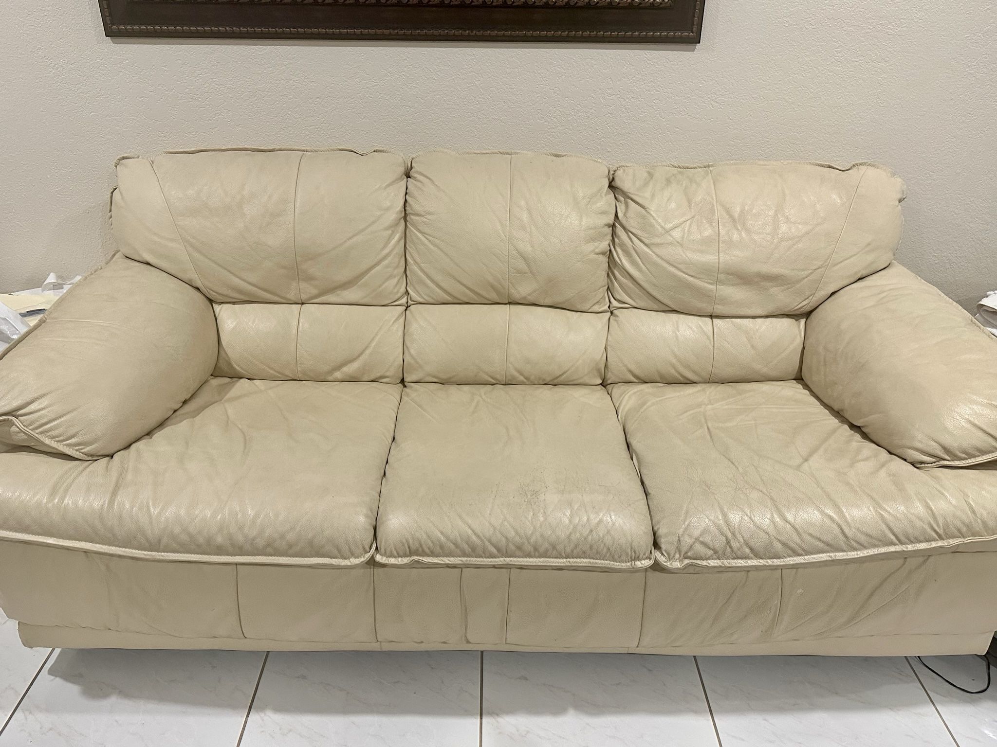 Leather Sofa