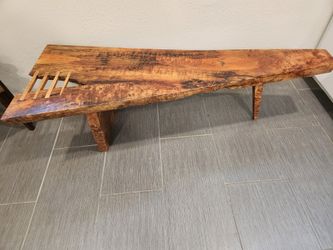 Solid Maple Coffee Table With Inlay