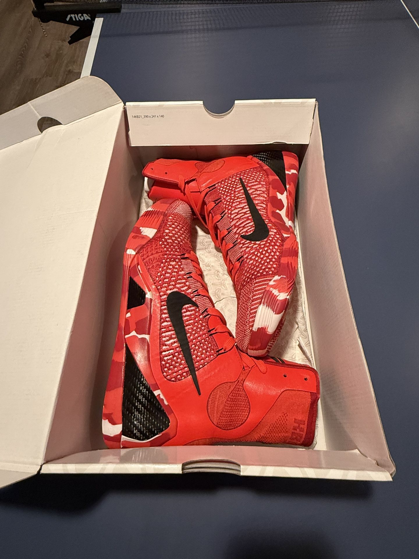 Kobe 9 Elite Christmas 2014 Size 11 DS