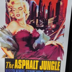 Marilyn Monroe Movie Poster Framed $45.00