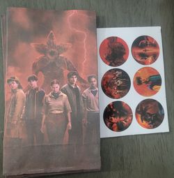 Stranger Things Treat Bags