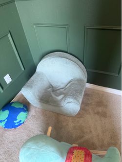 Green toddler chair