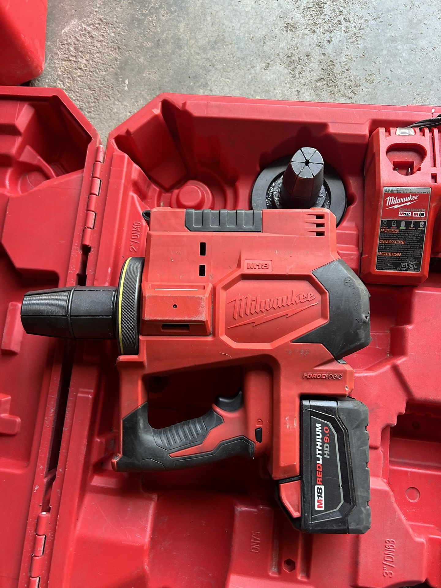 Milwaukee M18 Force Logic 2-2 1/2-3 Inch Propex Expansion Tool Kit