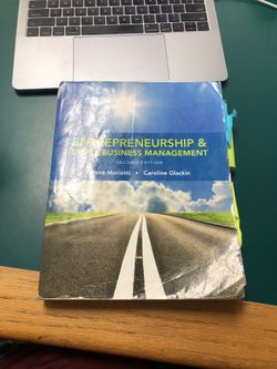 Entrepreneurship & Small Business Management (Mariotti and Glackin)