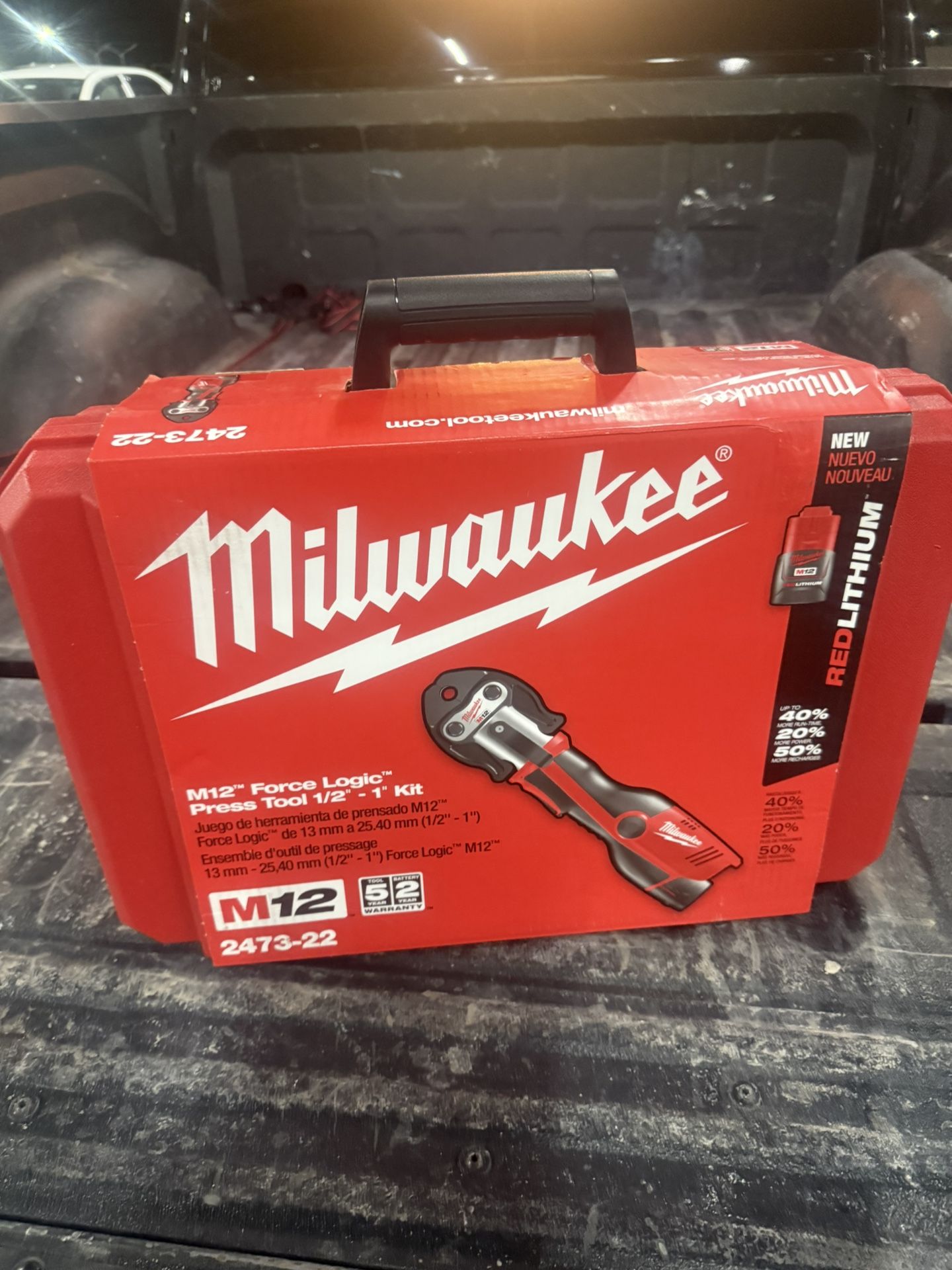 Milwaukee M12 Pro Press Tool 1/2”-1” Jaws