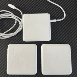 Apple 87W USB-C MacBook Pro Chargers (3 Available, OEM, 1 w/ Cable)