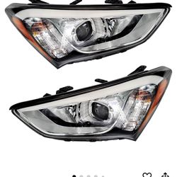 Headlights For Hyundai Santa Fe Sport 