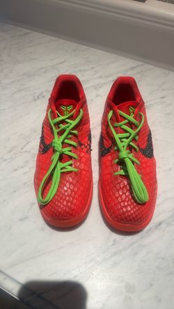 Nike Zoom Kobe 6 Protro “Reverse Grinch” basketball shoes