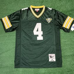Greenbay Packers Brett Farve Mitchell&Ness 1996 Green Jersey