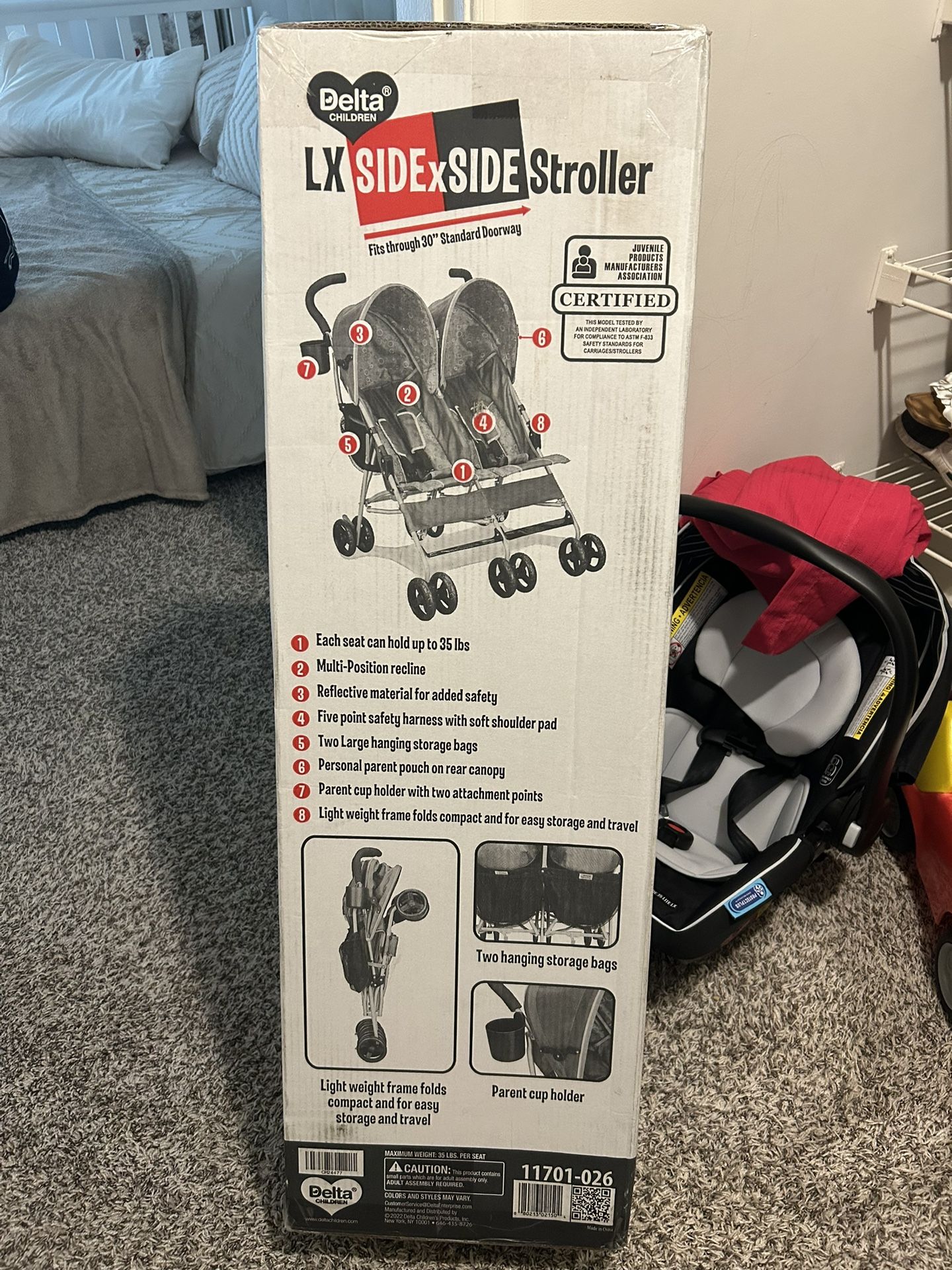 Delta Lx Sidexside Stroller