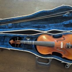 Lidl Brown Violin (Beginner) With Case