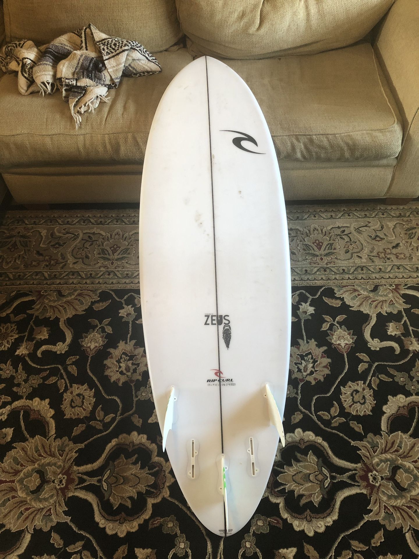 Rip curl sales zeus surfboard