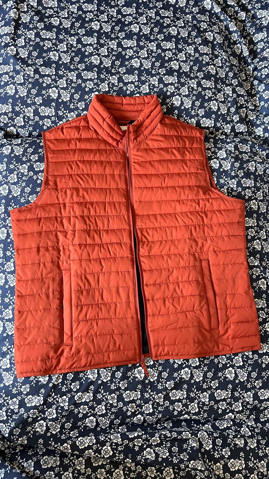 Gap Men’s Vest Orange/ Navy XXL