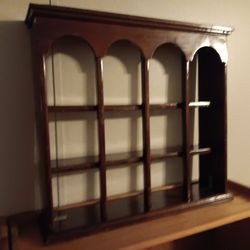 Curio Wall Shelf
