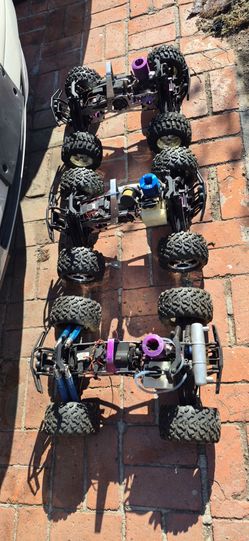 SALVAGE RC CAR NITRO