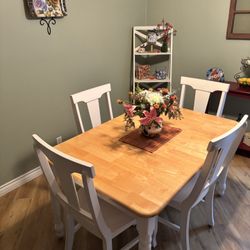 Farmhouse Style Table And Chairs