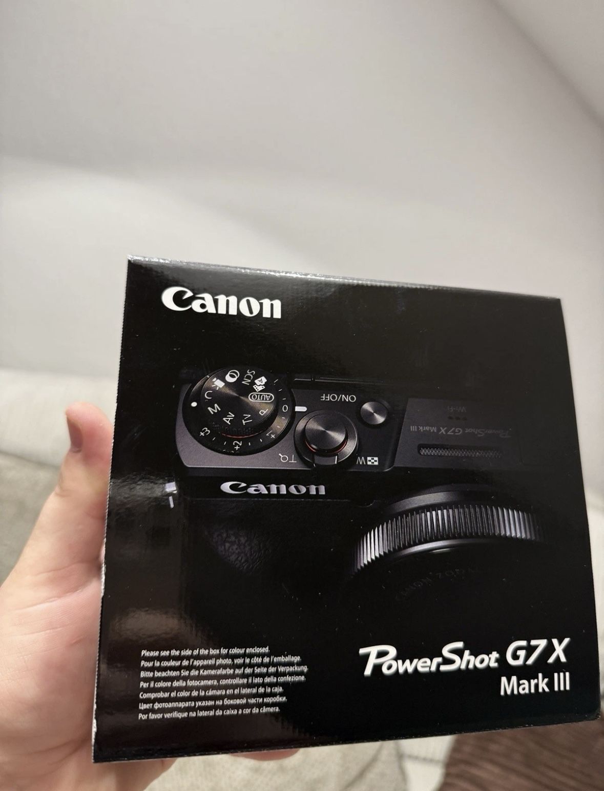 Canon G7X Mark III
