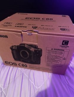 Canon C80 cinema camera