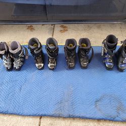 Ski boots Salomon evolution 8.0 22.0 women's 4 asking 40 Dolomite cy3-x3 24.5 asking 60 Nordica next 24.0 to 24.5 asking 50 gp 27.0 to for Sale in Lucas, - OfferUp
