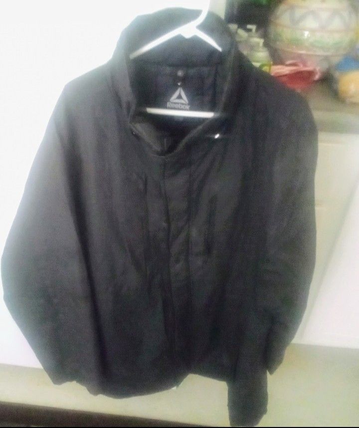 Reebok MENS 2XL Insulated Coat W/Liner, Will Need ZIPPER REPAIRED,, Orig New Cost $80, SELL USED