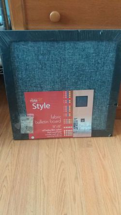 Brand new bulletin board