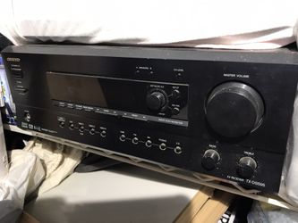 Onkyo receiver. Works-fine no remote control. $50