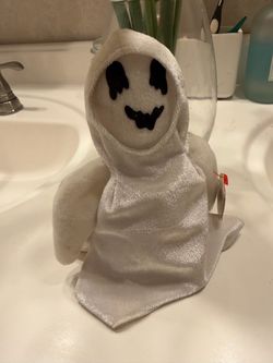 TY Sheets the White ghost stuffed animal plush toy