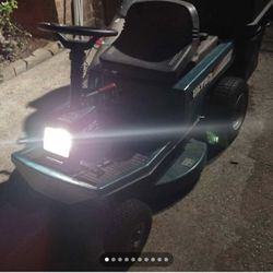 Ultra 30" riding mower with bagging system. Runs/cuts strong.