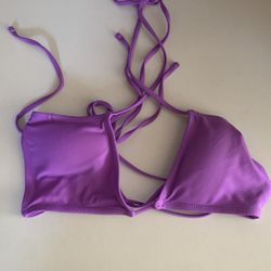 Medium lavender bikini top