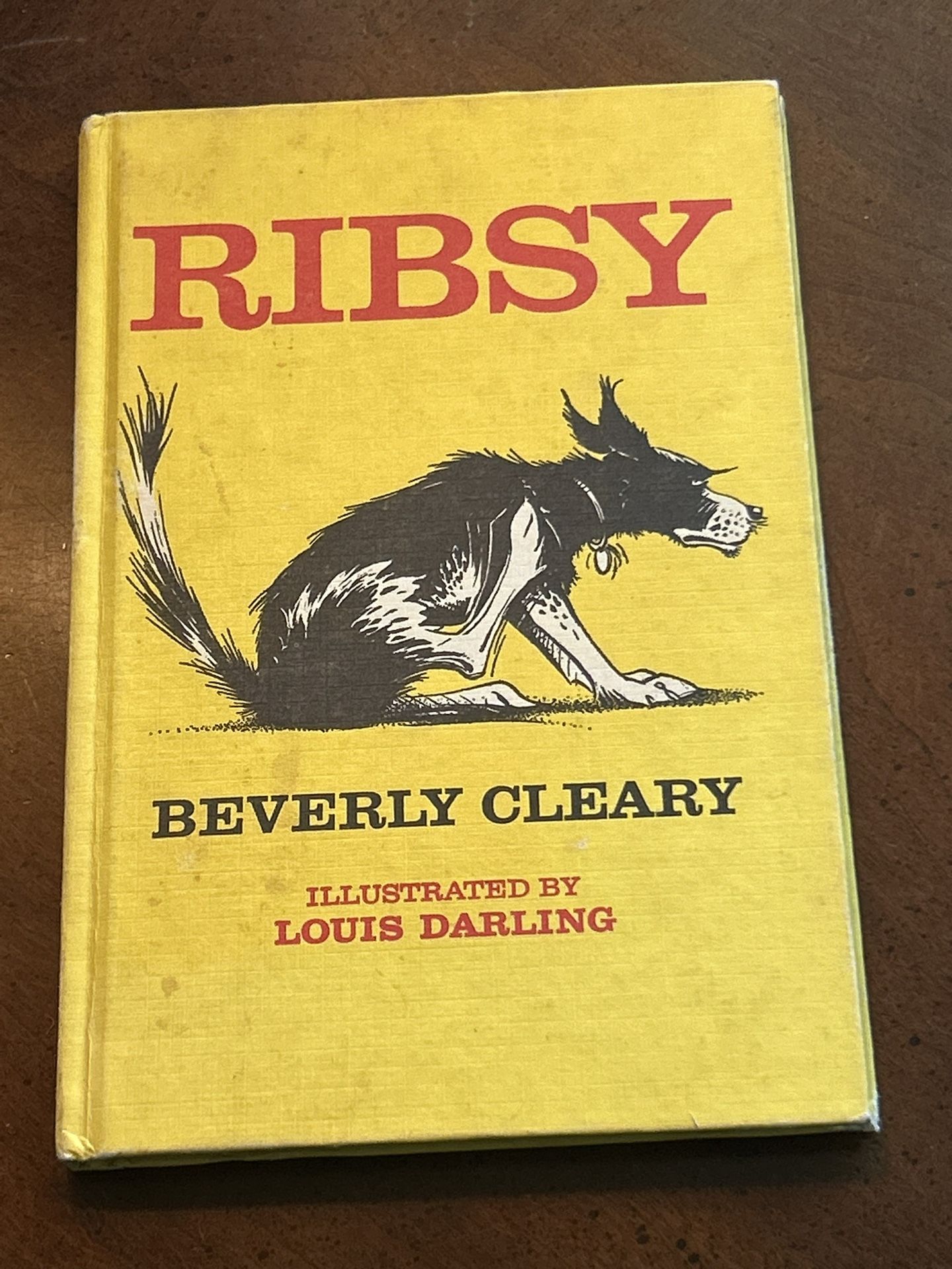1964 Vintage Ribsy Hardcover Book Hardback
