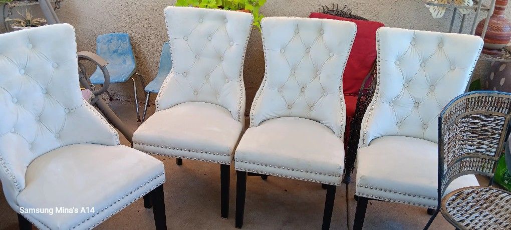 White Dining Chairs