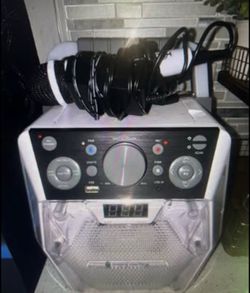 The Singing Machine SML2200 Glow Bluetooth CDG Karaoke Machine