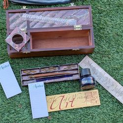 Traveller’s Writing Chest MG030 Calligraphy Set with Sleeve Authentic Models