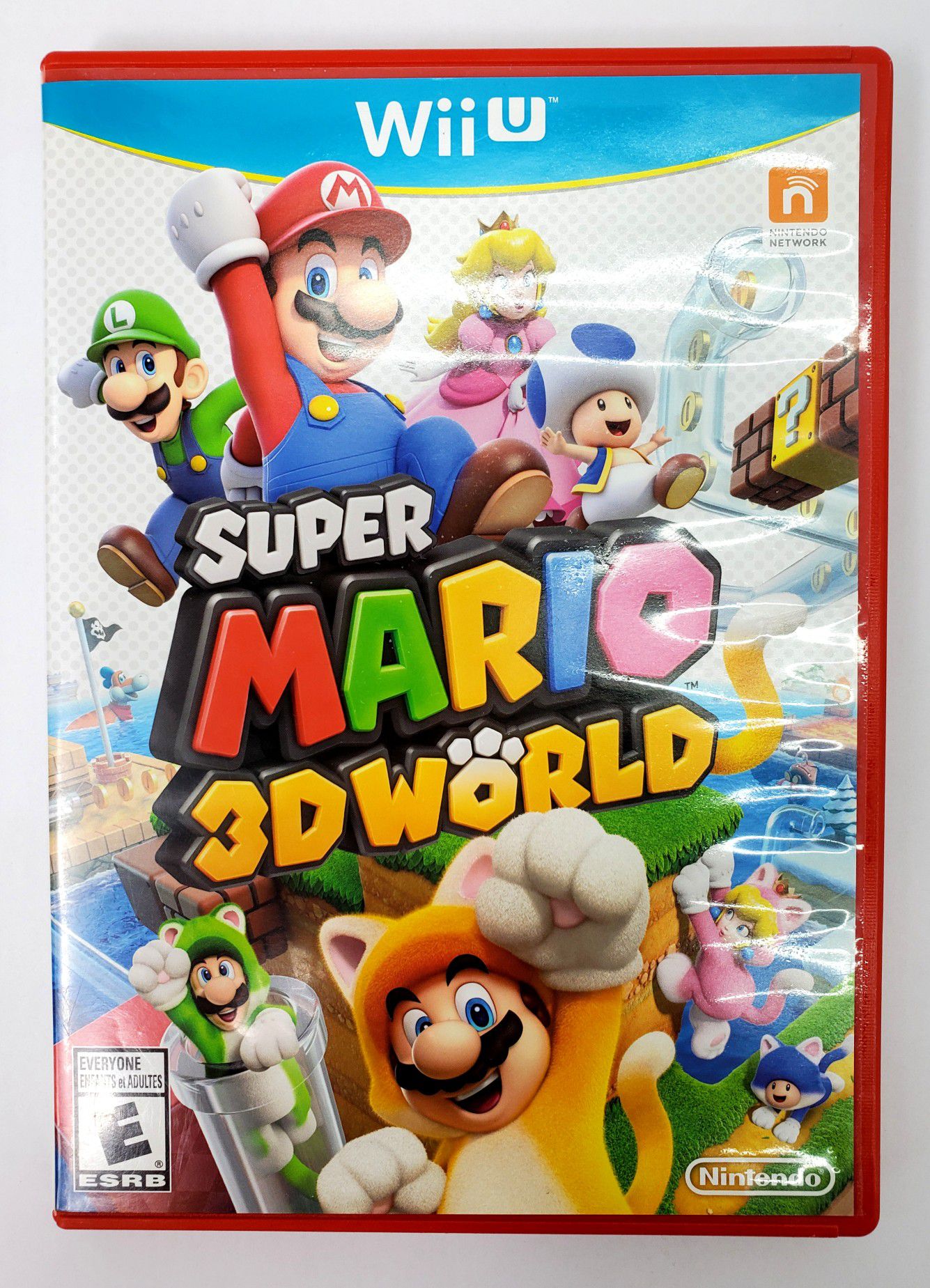Nintendo WiiU - Super Mario 3D World (2013) - CIB