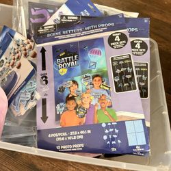 Fortnite Battle Royal Party Decorations. 