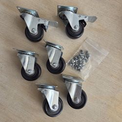 Plate Swivel Caster Wheels