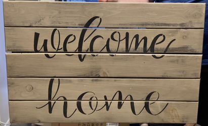 Welcome Home Pistol Conceal Sign