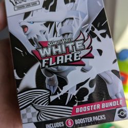 White Flare Pokemon Card Booster Bundle